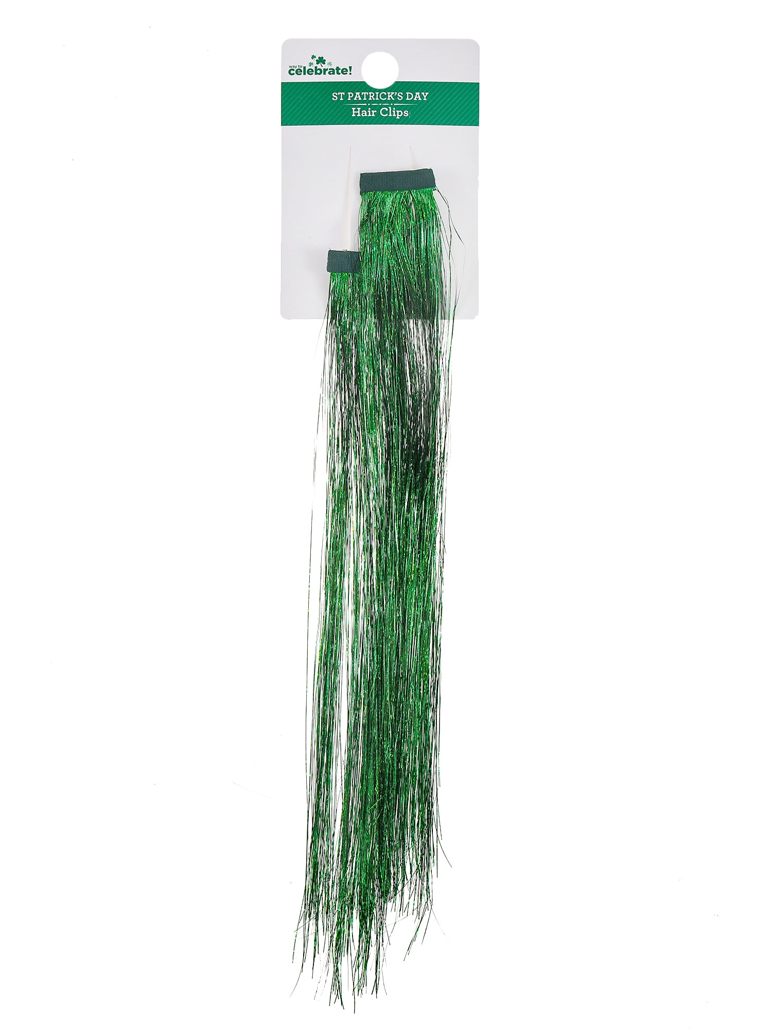 Way to Celebrate St. Patrick's Day Tassel Hair Comb, 2 Pieces