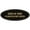 Black Gold, variant on Signs ByLITA Oval DOGS IN YARD PLEASE DO NOT ENTER Sign - Laser-Engraved Lettering | Durable ABS Plastic | Vibrant Colors | Powerful Foam Tape (Black) - Small
