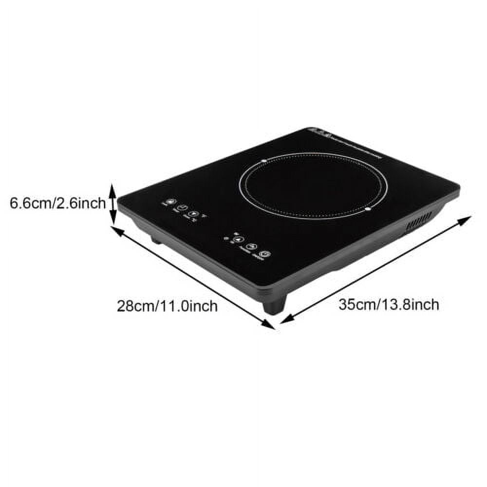 Portable Digital 1800W Electric Induction Cooktop Countertop Stove Burner Cooker