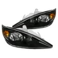 thumbnail image 3 of Spec-D Tuning Compatible with 2002-2004 Camry Se Black Crystal Headlights Clear Lens+Driving Led Fog Lamps, 3 of 7