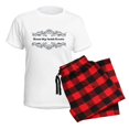 thumbnail image 5 of CafePress - Bless My Irish Roots Women's Light Pajamas - Women's Short Sleeve Print T-Shirt and Pants Light Cotton Pajama Set, 5 of 7