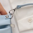 thumbnail image 1 of Bolsa Para Las Axilas Bolso de hombro plisado para mujer, PU sólido, elegante, para axilas, nube (azul) Likrtyny Para Estrenar, 1 of 5