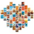 thumbnail image 1 of New Double Sided Printing 50 Posters Hot Sale Postcards Posters Decorative Paintings Color Aesthetics Postcards, 1 of 1