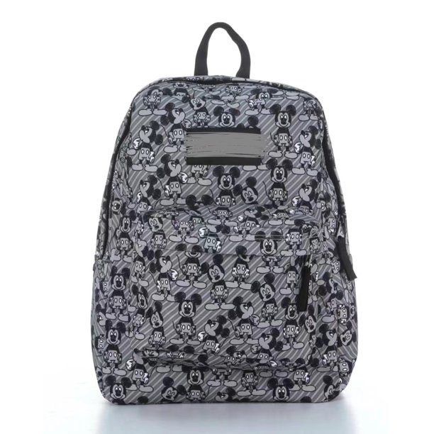 Mochila portátil multifuncional de color sólido, bolso de estudiante, mochila para computadora