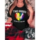 thumbnail image 1 of Women'S Casual Crew Neck T-Shirt with Colorful Heart Hands Print, Polyester 95% Spandex 5% Knit Fabric, Medium Stretch, All-Season Short Sleeve Tee, Fashionable & Comfortable Summer Top, 1 of 6