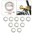 thumbnail image 3 of 10Pcs Wheel Spacer Aluminum Alloy Gasket, 3 of 8