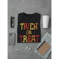 thumbnail image 3 of Colorful Letters Trick Or Treat Tee Men's -Image by Shutterstock, 3 of 4