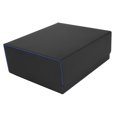 thumbnail image 4 of Card Deck Box Gathering PU Leather Easy Access Game Cards Sport Cards Durable Black Color Blue, 4 of 7