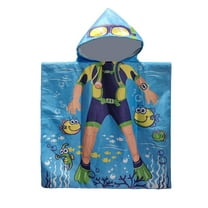 Outdoor Summer Savings! Xixinqiwan Kids Hooded Beach Towel,Toddler Bath Towel Girls Boys Swim Cover-ups for Ages 1 to 7 Kids Pool Towels Quick Dry Lightweight Soft Microfiber Poncho 24 x 47 Inch