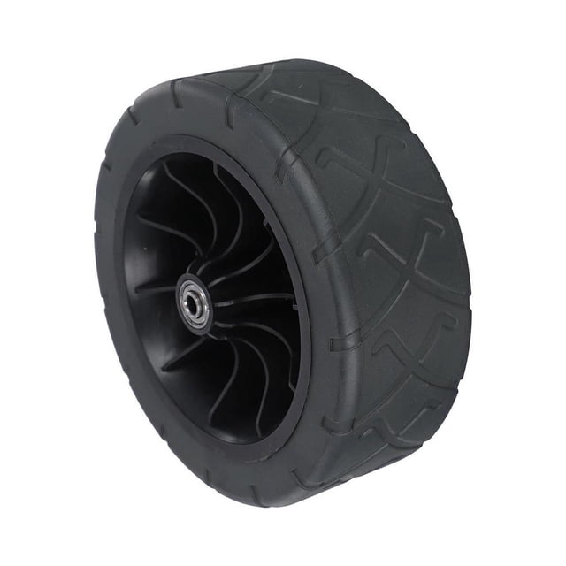 GLFILL Roues Tout-Terrain de 8 Pouces pour Chariot Utilitaire Chariots de Camping Pu Roue Utilitaire de Remplacement pour Chariot de Camping 8 Pouces pour Pièce de Chariot de Magasin 7cm