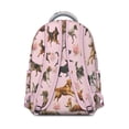 thumbnail image 3 of Dogs with Flowers Backpack for School,Cute School Bag,Schoolbag with Adjustable Shoulder Straps & Padded Back,15.3"x11"x7.1".﻿, 3 of 6