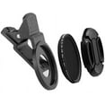 thumbnail image 1 of Cellphone Camera Lens Filter, 37mm Clip-on ND 2-400 Cellphone Camera Lens | Adjustable Density Filter with Phone Clip for iPhone for Samsung Android Smartphones, 1 of 5