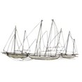 thumbnail image 1 of Home Roots 321095 Antique Silver Grand Sailboat Wall Decor, 1 of 1