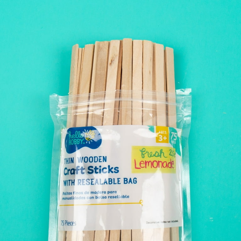 Hobby Wooden Craft Sticks - arts & crafts - by owner - sale