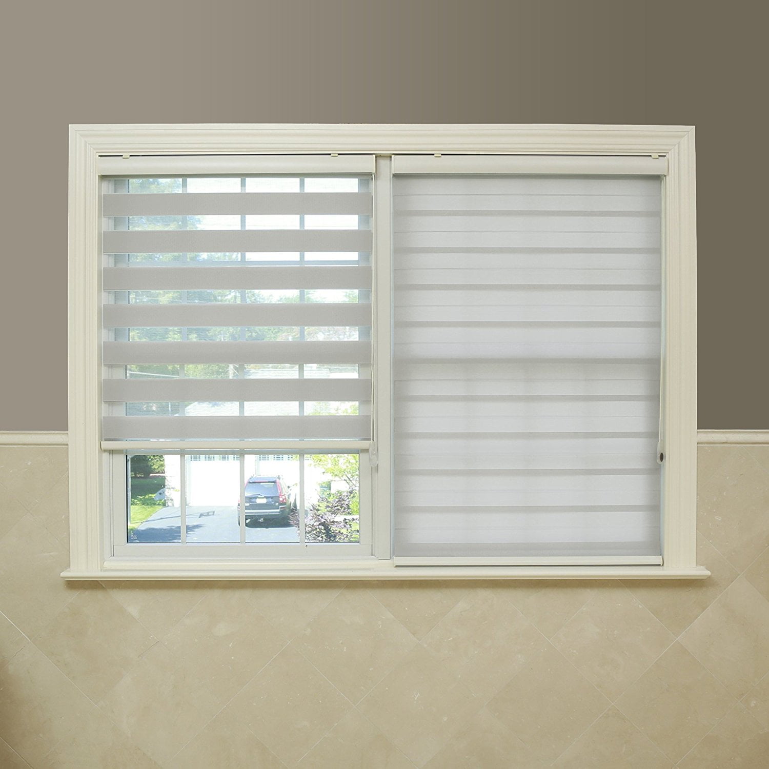 Easy to Install 24 x 72 PONY DANCE 100 Blackout Roller Shades Blinds