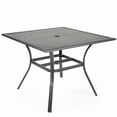 thumbnail image 2 of Barton 5-Piece Outdoor Patio Furniture Set, Dining Table Conversation Set for Porch Deck,  4 Mesh UV Resistant Chairs & Dining Table, 2 of 8