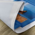 thumbnail image 5 of Ambesonne Blue White Place Mats Set of 4, Mountain Ocean Sea, Standard Size, White Blue, 5 of 6