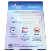 Crest 3DWhitestrips Rapid Smile Makeover at-Home Kit, 10 Levels Whiter, 11 Treatments