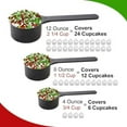 thumbnail image 4 of Confetti Christmas Sprinkles - 12 Oz Resealable Stand Up Candy Bag - Christmas Themed Holiday Sprinkle Mix - White, Green, and Red Quins - Bulk Sprinkles for Baking and Decorating, 4 of 6