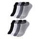 thumbnail image 1 of 4 pares de calcetines cortos de cinco dedos para hombre, calcetines sencillos con puntera dividida, calcetines de color liso, 1 of 8
