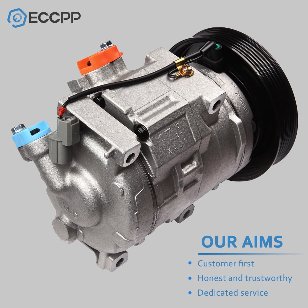ECCPP AC Compressor Fit for 2009-2015 for H-onda Odyssey Pilot 2010-2013 for A-cura MDX ZDX 3.7L CO 10840C