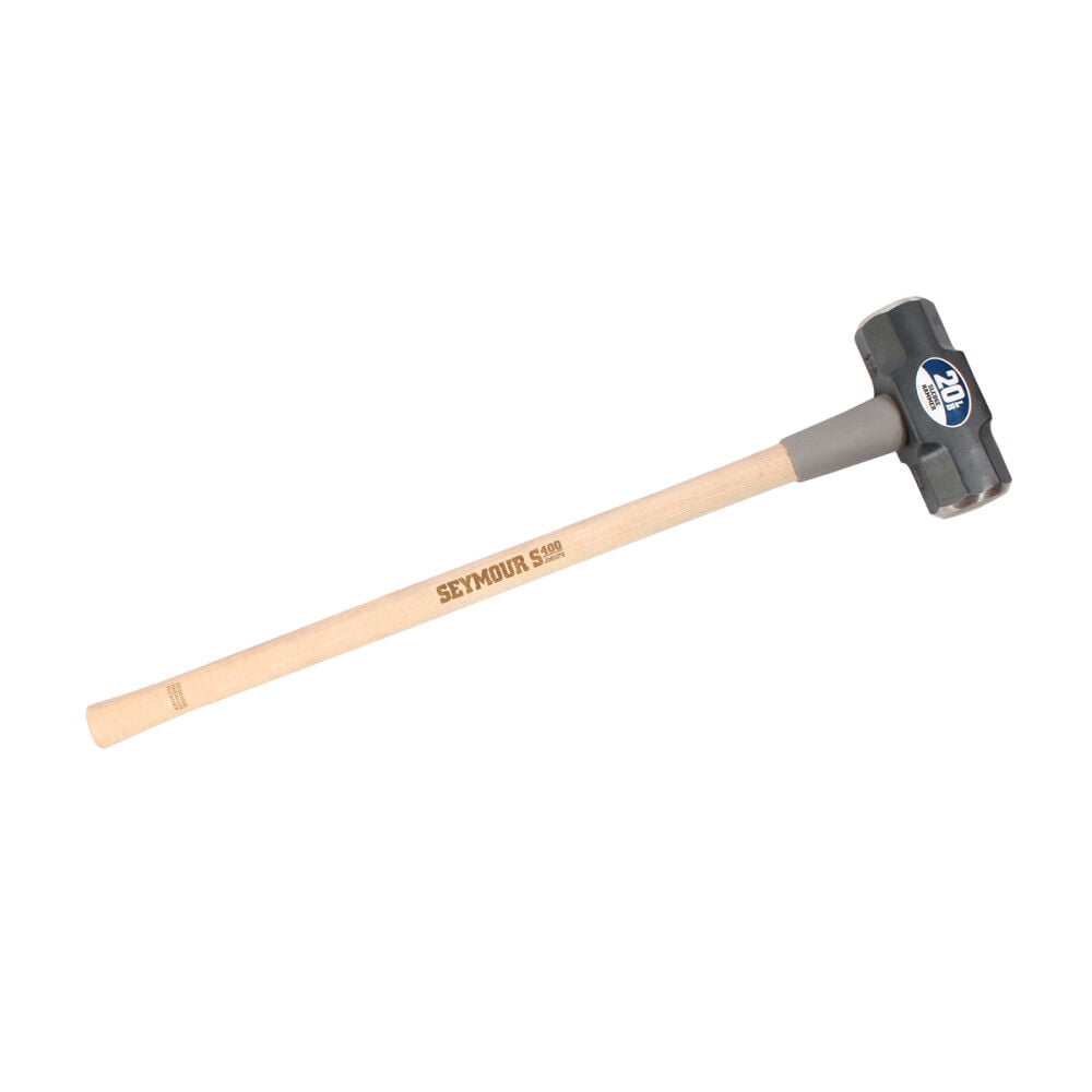 Seymour S400 Jobsite 20 Lbs Sledge Hammer With Hickory Handle