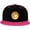 Pink, variant on Dogecoin Hip Hop Hat Two Tone Flat Bill 6 Panel Cap Unisex