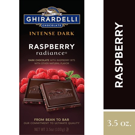 Ghirardelli Intense Dark Chocolate Raspberry Radiance Candy Bar - 3.5oz