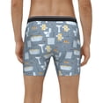thumbnail image 4 of Disketp Blue Bathroom Men's Boxer Briefs Men’s Underwear Boxer Briefs for Men, 4 of 7