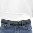 thumbnail image 2 of Men's Stretch Woven Braid Belt, Woven Elastic Golf Belt For Hunting Pants Casual Shorts Jeans, 2 of 7