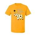 thumbnail image 2 of In A World Where You Can Be Anything Be Kind Inspirational/Christian Men's Graphic T-Shirt, Gold, X-Large, 2 of 3
