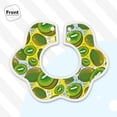 thumbnail image 3 of Hirioo Watercolor Kiwi Fruits Summer for Baby Cotton Petal Bib Drool Bibs for Baby Boy Unisex, 3 of 9