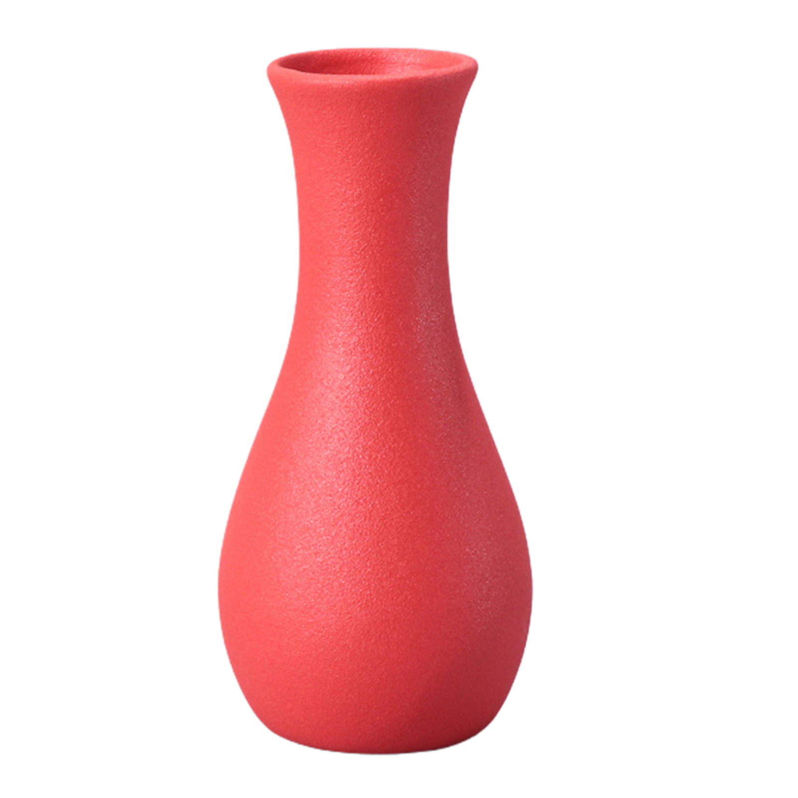 6 Inch High Frosted Elegant Ceramic Vase Ceramic Vase Dry Flower Vases Minimalism Style for Modern Table Shelf Home Decor Gift
