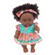 thumbnail image 5 of Real Realista Recién Nacido Reborn Doll Silicona Vinilo 7.87 "Baby Girl Dolls Regalos - Con floral Sunnimix Muñeca de niña realista, 5 of 7