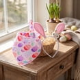 thumbnail image 5 of Easter Pet Bunny Ears Headband and Easter Egg Bandana Scarf Set Cute Holiday Outfit for Dogs Cats Pink S, 5 of 5