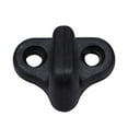 thumbnail image 1 of 4 Ganchos De Amarre Negros De Doble Orificio Que Sujetan La Cuerda Elástica Hasta Accesorios De Navegación Ganchos En J Para Canoas Y Botes De Kayak Con Tornillos De Cabeza Plana, 1 of 7