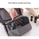thumbnail image 3 of Advancent Bolsa de almacenamiento colgante de viaje, neceser, accesorios impermeables Unisex, organizador plegable de maquillaje, suministro comercial de Almacenamiento y organización del hogar Gris Advancent HA080984-03, 3 of 6