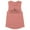 Desert Pink, variant on Skyline Chicago Illinois Women's Muscle Tank Large White