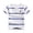 White, variant on MUXiin Toddler Polo Shirts Boys 5t Basic Tee Button Collar Vintage Striped Short Sleeve Casual Polo Shirts Quick Dry Tee Shirt T-Shirt Boys & Girls Shirts