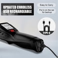 thumbnail image 4 of Plastic Welding Tool, Fast Heating Plastic Welder Kit Comfortable Grip with 200  for Bumper Repair for DIY Projects Black,White,Yellow, 4 of 7