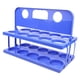 thumbnail image 3 of Portabotellas de fútbol, ​​soporte para botellas de agua deportivas, portabotellas para equipo Azul, 3 of 9