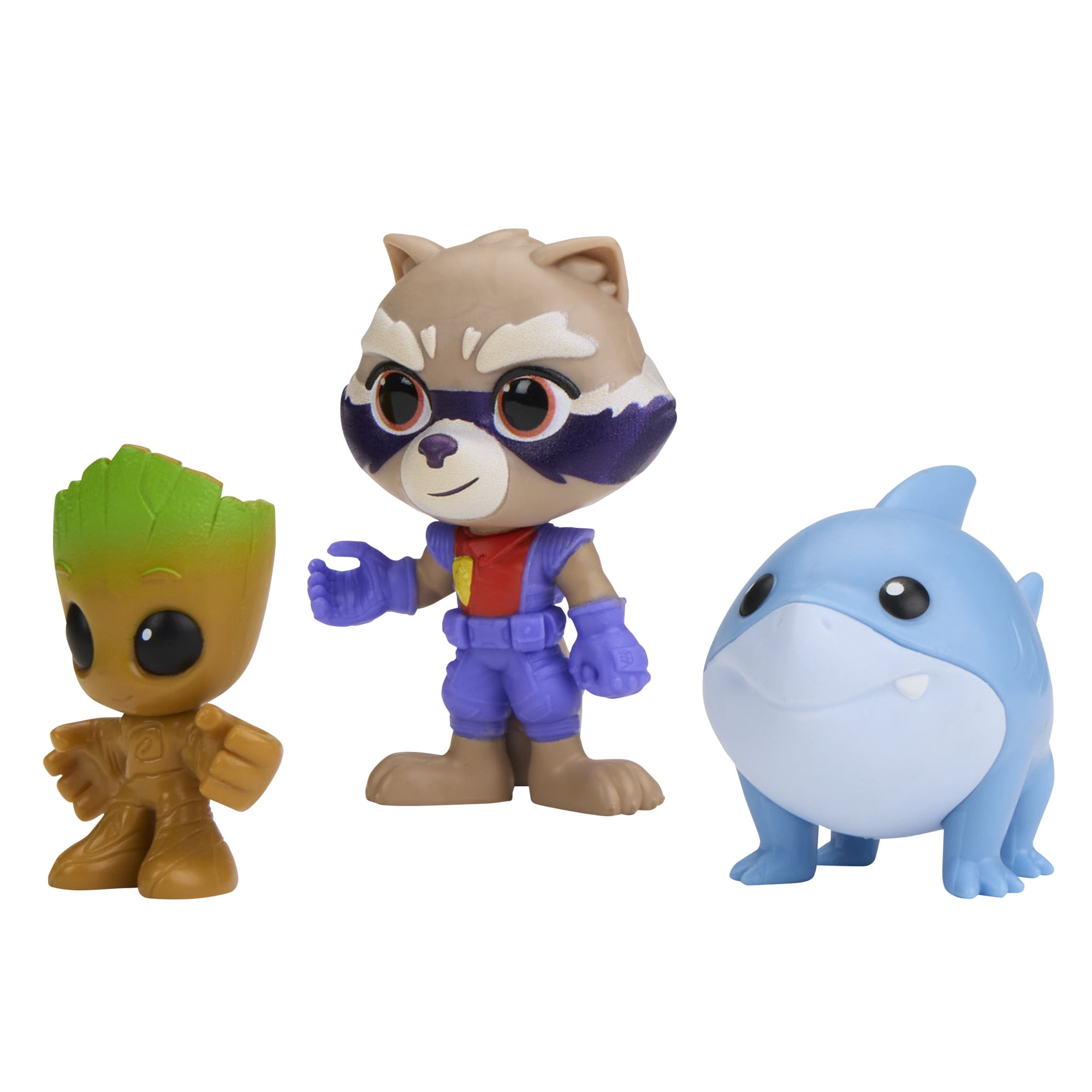 Marvel Spidey and his Amazing Friends Marvel’s Rocket, Groot, and Jeff The Land Shark
