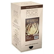 Wolfgang Puck Coffee, Espresso, 9.5 Gram Soft Pods, 18 Count (Pack of 1)