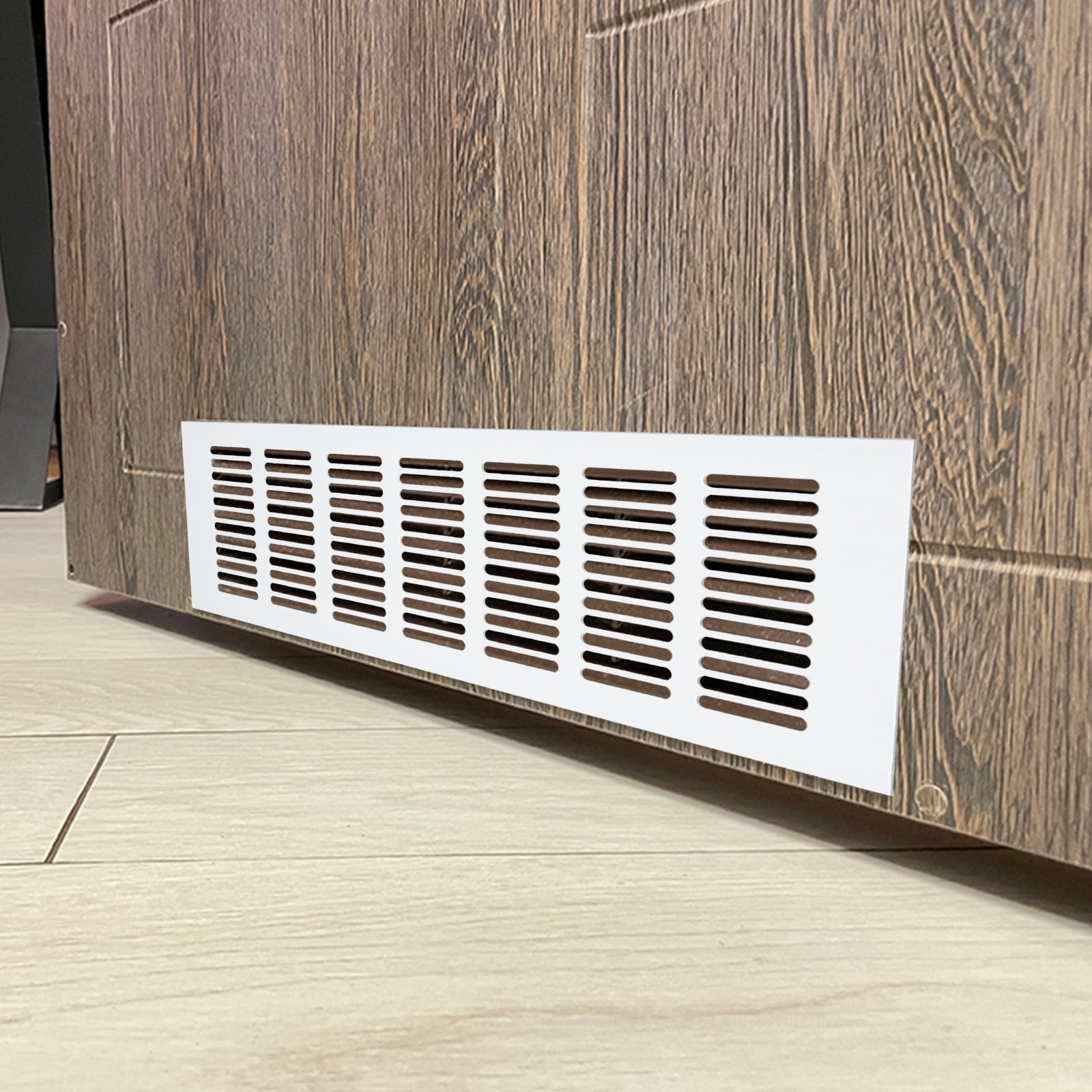 Uxcell 28 x 4 Inch Door Air Vent Cover, 1 Pcs Heavy Duty Grille Ventilation
