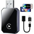 thumbnail image 1 of Wireless CarPlay Adapter Upgraded for IOS & Android Auto - Bluetooth 5.0, Plug & Play, Auto-Connect, Voice Control, 1 of 7