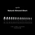 thumbnail image 4 of apres Gel-X Ombre Natural Almond Short (Box of 210 Tips), 4 of 4