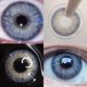 thumbnail image 1 of Lentillas de colores para los ojos, lentes de Color de belleza Natural, grises y azules con dioptrías, Cosméticos anuales, 1 of 2