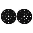 thumbnail image 1 of 2Pcs Backing Pads Accessories Protective Replacement Sander Pad Sanding 150mm 17 Holes 6 Inch Dia Disc Equipment, 1 of 9