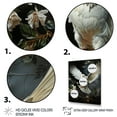 thumbnail image 3 of Designart "Messenger Of Peace White Dove" Animals Floater Framed Canvas Print, 3 of 7