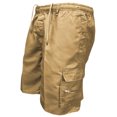 thumbnail image 5 of cllios Cargo Shorts Men Quick Dry Lightweight Short Pants with Zipper Pockets Elastic Drawstring Waist with Belt Loops Hiking Outdoor Casual Summer Shorts, 5 of 7